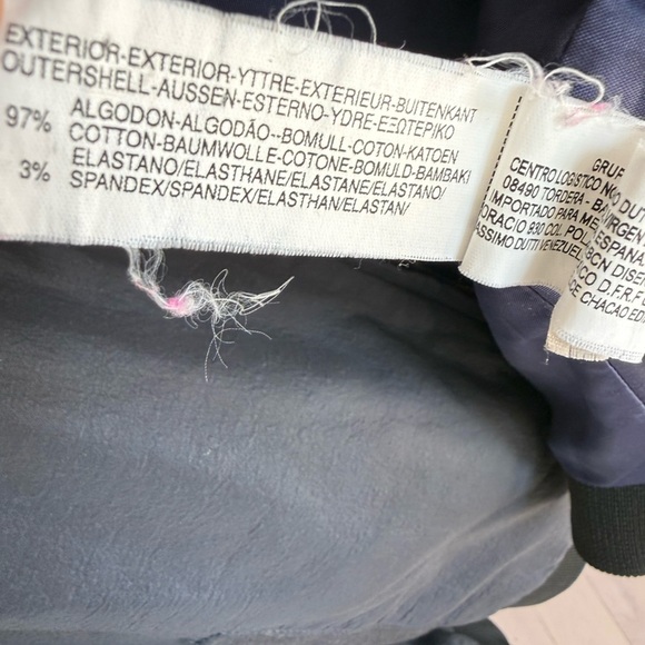 Massimo Dutti Navy Bomber Jacket • M/4 - Picture 8 of 9